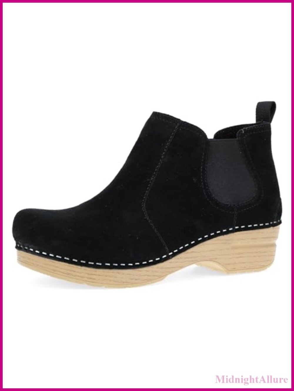 Dansko Frankie Bootie Leather Arch Support Ankle Boot